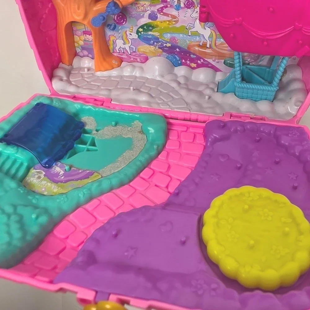 Polly Pocket 35th Anniversary Unicorn Playset Sparkle Cove Adventure Mattel